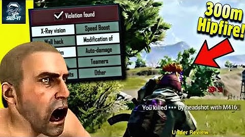 PUBG Hacker Using Auto Aim,Speed Boost And X Ray Vision In #Pubg 2023