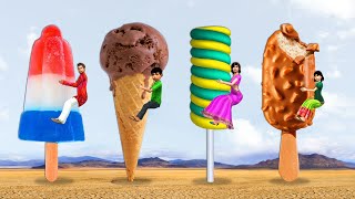 विशाल जादुई आइसक्रीम Giant Magical Ice Cream Comedy Video हिंदी कहानिया Hindi Kahaniya Comedy Video