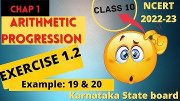 Arithmetic progression class10 Maths Karnataka state board Exercise.1.2|Educational|Epistemic Bunch