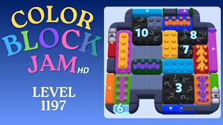 Color Block Jam Level 1197 - Updated Level - Solution Walkthrough