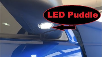 New Puddle Lamp install Ford Ranger/Raptor