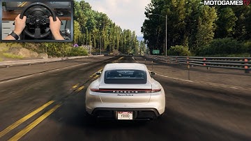 Need for Speed Unbound - Porsche Taycan Turbo S Customization and Gameplay | Thrustmaster T300RS