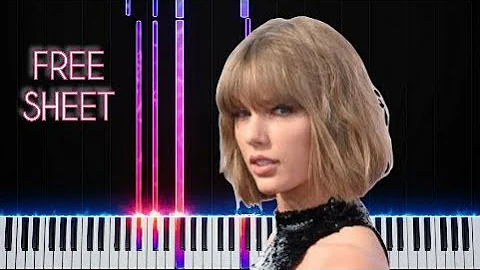 Taylor Swift - High Infidelity - Piano tutorial + Free PDF sheet
