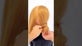 1 Minute Simple Hairstyle With Small Hair Clip For Your Busy Morning