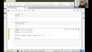 Information Programming & Automation for Geoscientists: 02_05 - Python Variables Example News