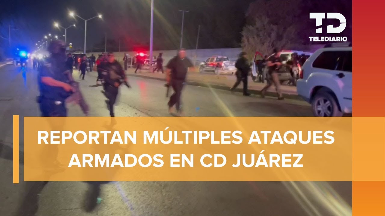Civiles armados atacan a policías en Ciudad Juárez; hay dos muertos y un herido
