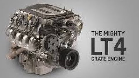 LT4 6.2 Supercharged V8 Engine Cutaway at Chicago Auto Show