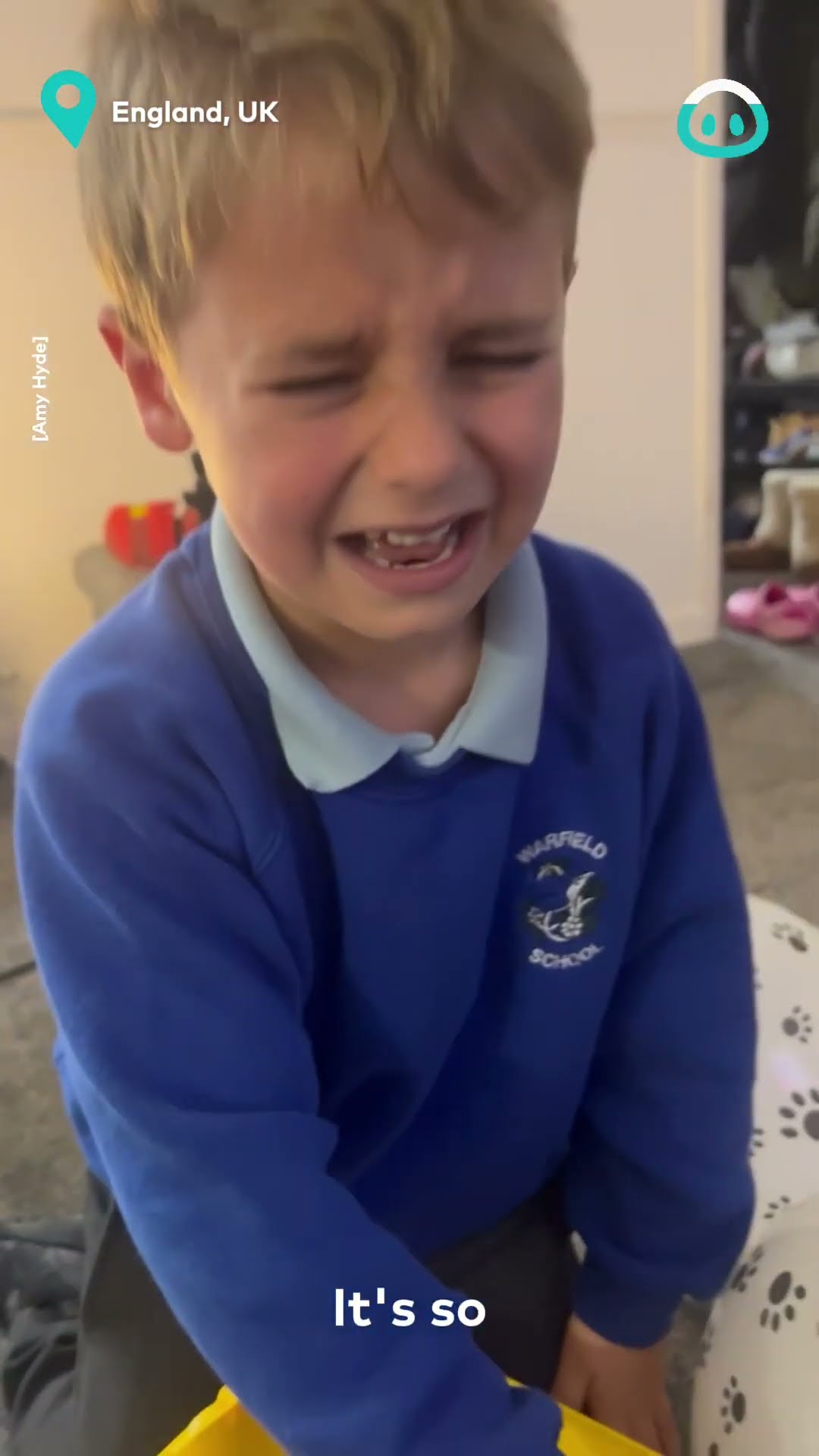 Adorable Kid Surprised with Puppy || ViralHog