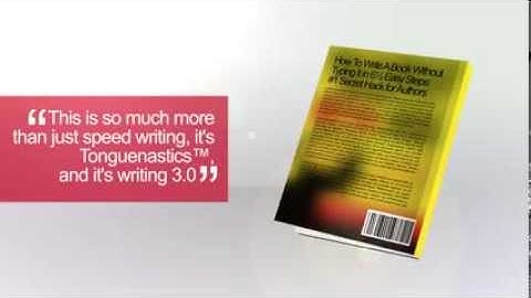 How To Write A Book Without Typing It