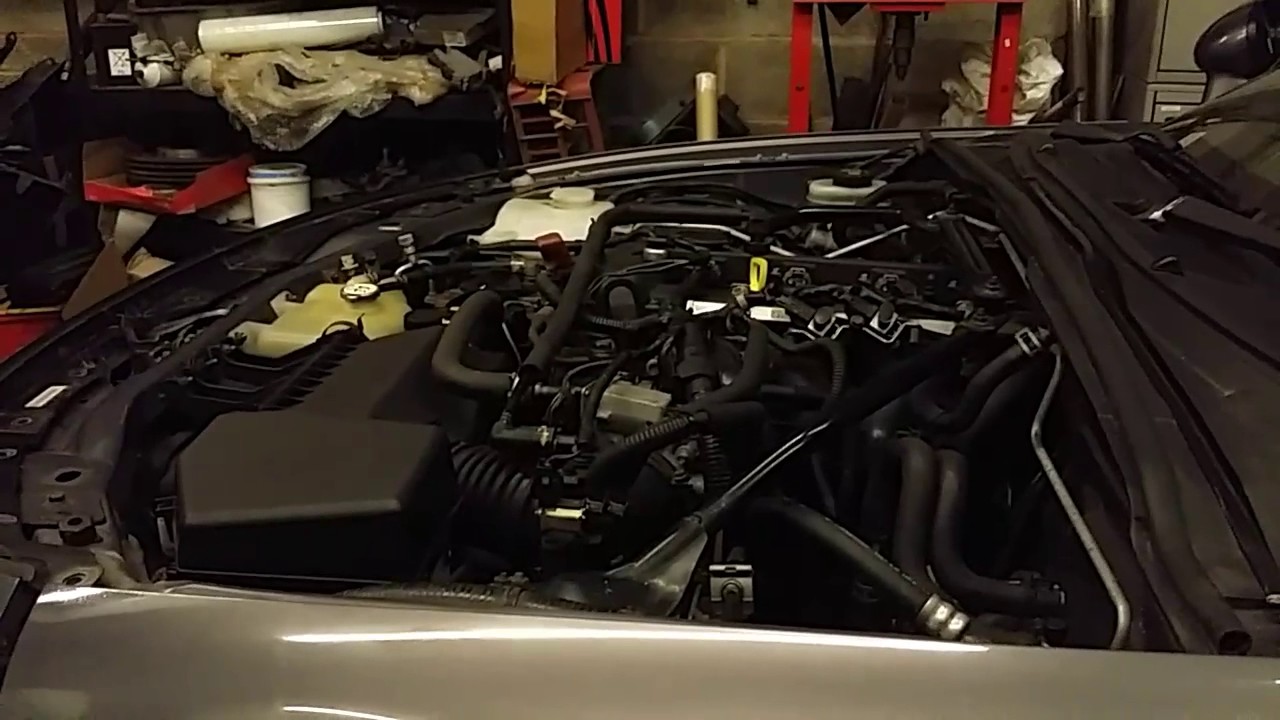 MX5 NC 2.5 engine swap first start