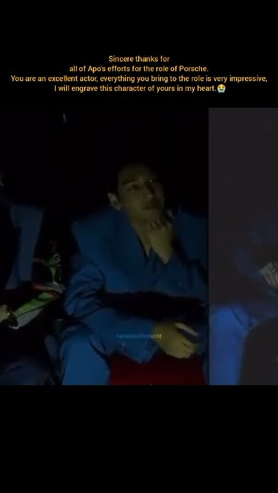 please don't cry And Thank you so much for your hard Work 😭😭  #kinnporscheep14 #kinnporsche #apo #bl