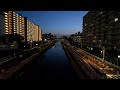 【4K】Evening walk in Koto city, Tokyo