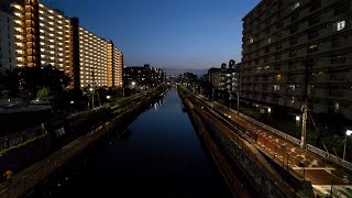 4K・ 【4K】Evening walk in Koto city, Tokyo