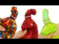How to Make Viral Tik Tok Candy Honey Jelly | Fun &amp; Easy DIY M&amp;M&#39;s, Nerd, and More Candy!