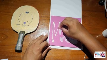 Butterfly Zhang Jike T5000 รุ่นผ่านศึกสงครามเวียดกง (เปลี่ยนยางปิงปอง) | Pingpongthaibaan