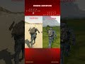 Running Animation - Death Stranding 2 on the beach vs Death Stranding Comparison #gaming #shorts