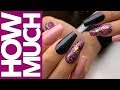 How Much - Fuchsia Dimensional Nails - Gel Nails