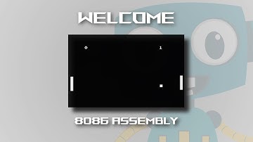 [MASM] 8086 Assembly - Pong - 01 Introduction