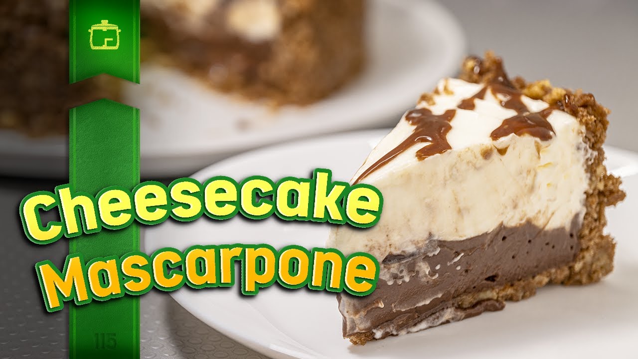 Чизкейк Маскарпоне с Nutella, без выпечки.