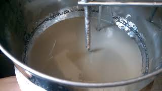 Flow Cone of STP - Cement grout testing