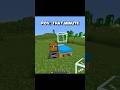 Minecraft When I Need A House In 1 Min... (World's Smallest Violin) #minecraft #shorts #jiffy #mcpe