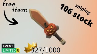 Sniping Hallow epic Blade #72 (Free UGC Limited) (327/1000)