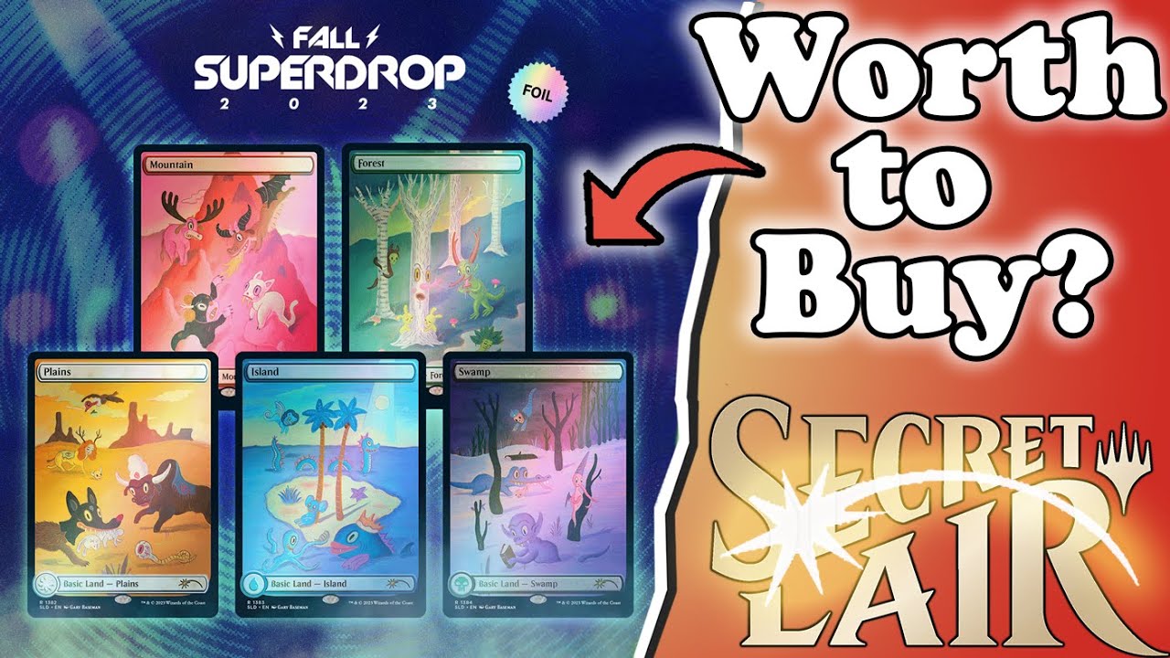 Worth to buy? Basic Lands Featuring: Gary Baseman Secret Lair