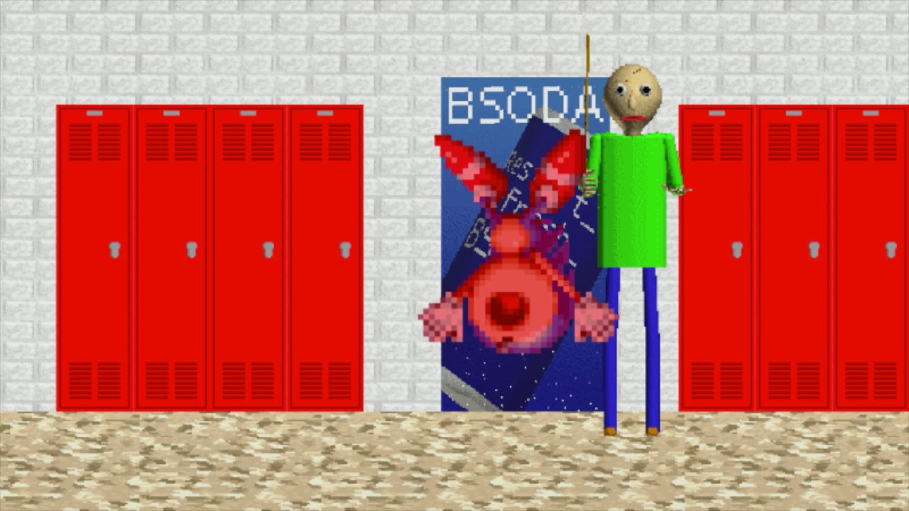 Baldi's Basics RETURNS | Alternate Ending - good job, you have found the easter egg I put in this door !

here you can go back to the video here:
https://youtu.be/k-iqy9p2yxc?t=170