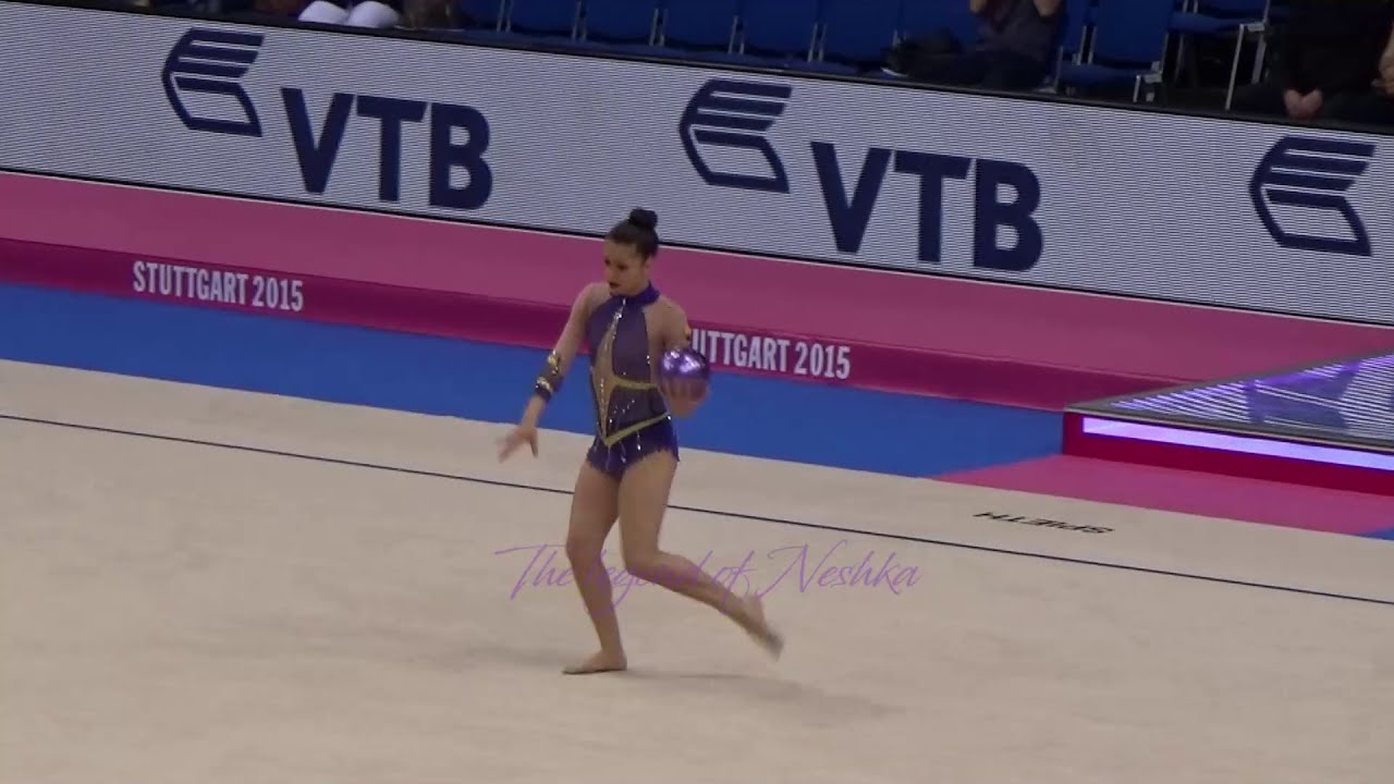 Lina DUSSAN (COL) ball - 2015 Stuttgart worlds Qualifs