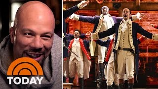 Common Reacts To Lin-Manuel Miranda Modeling A ‘Hamilton’ Character After Film | TODAY