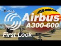 Airline2sim inisimulations airbus a300600r first look part 1  meet captain girardey