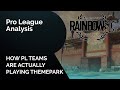 How Pro League Teams are actually playing Themepark