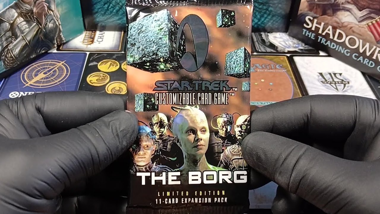 Star Trek CCG - The Borg ENG booster pack opening