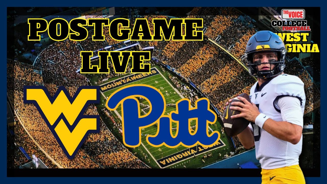 Postgame WEST VIRGINIA - Pittsburgh Postgame LIVE - YouTube