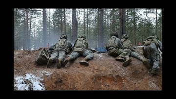 101st Airborne Division (Air Assault) Soldiers React to Contact in Estonia