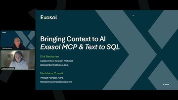 Bringing Context to AI: Exasol’s MCP Server with Text-to-SQL
