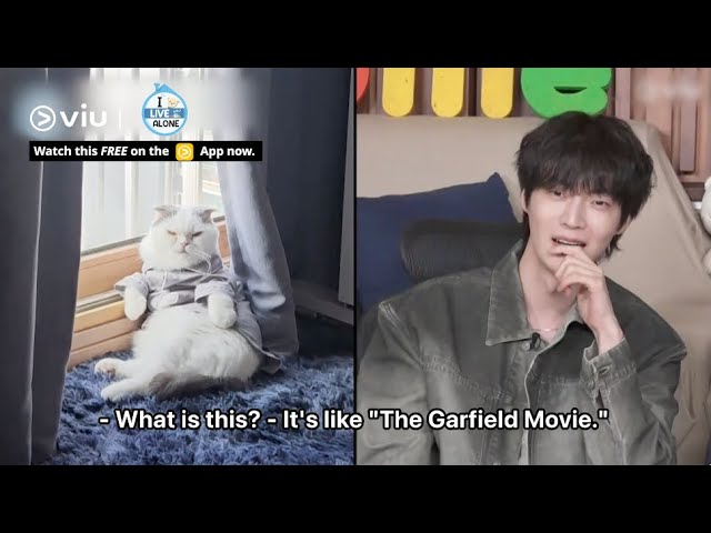 Ahn Jae Hyun Lives With His 10-year-old Cat, Anju, Who Behaves Like A Human? 🤣 | I Live Alone class=