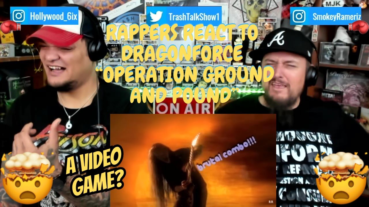 Rappers React To Dragonforce "Operation Ground And Pound"!!!