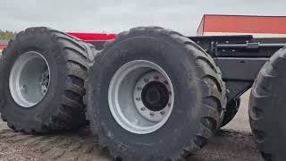 Metaflex 50-65 Tridem With 80040 22,5 Wheels And Hydraulic Drive Axle Hakenlift Mit Antriebsachse
