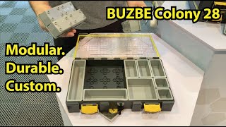 NEW! BUZBE Colony 28 Modular Tackle Box