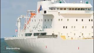 Orange Wave - IMO 9057123 - Closeup Ship Spotting 4K