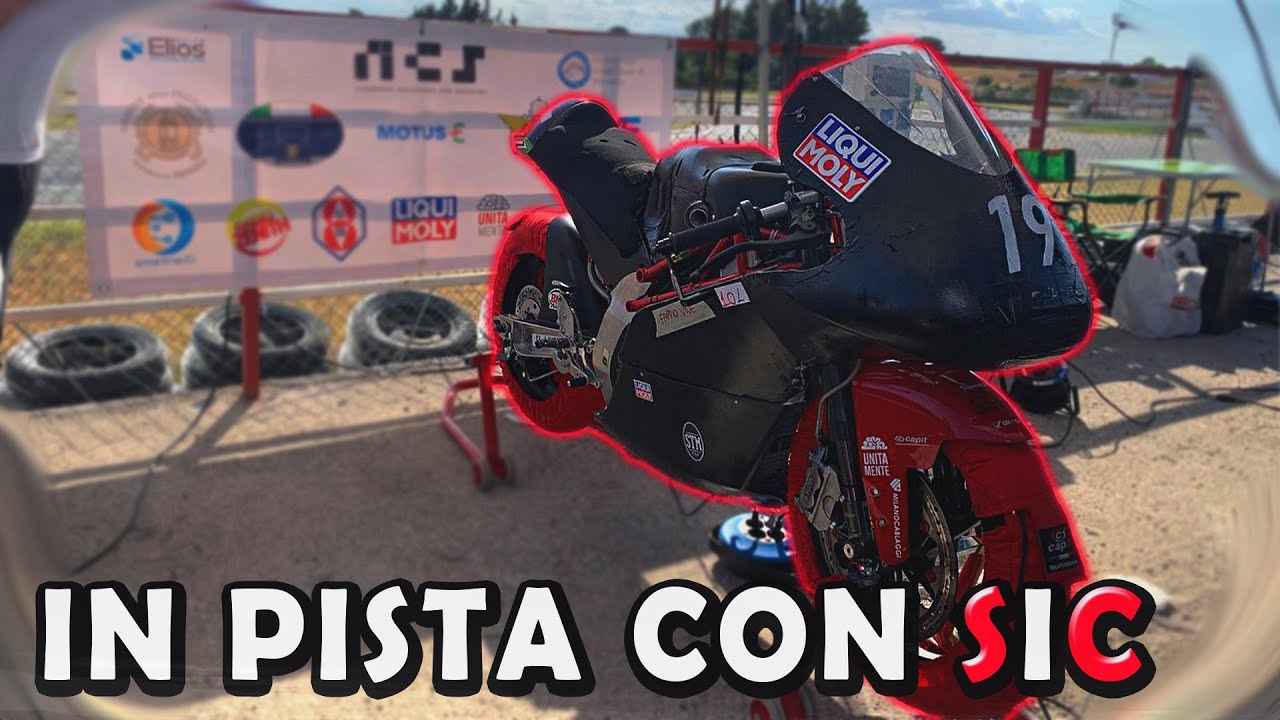 IN PISTA CON SIC❤🔥 |STRETTO IN CARENA|