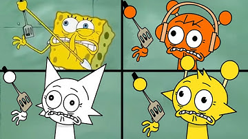 SpongeBob Removing A Splinter but it