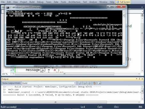 memviewer part13 - intentional buffer overflow