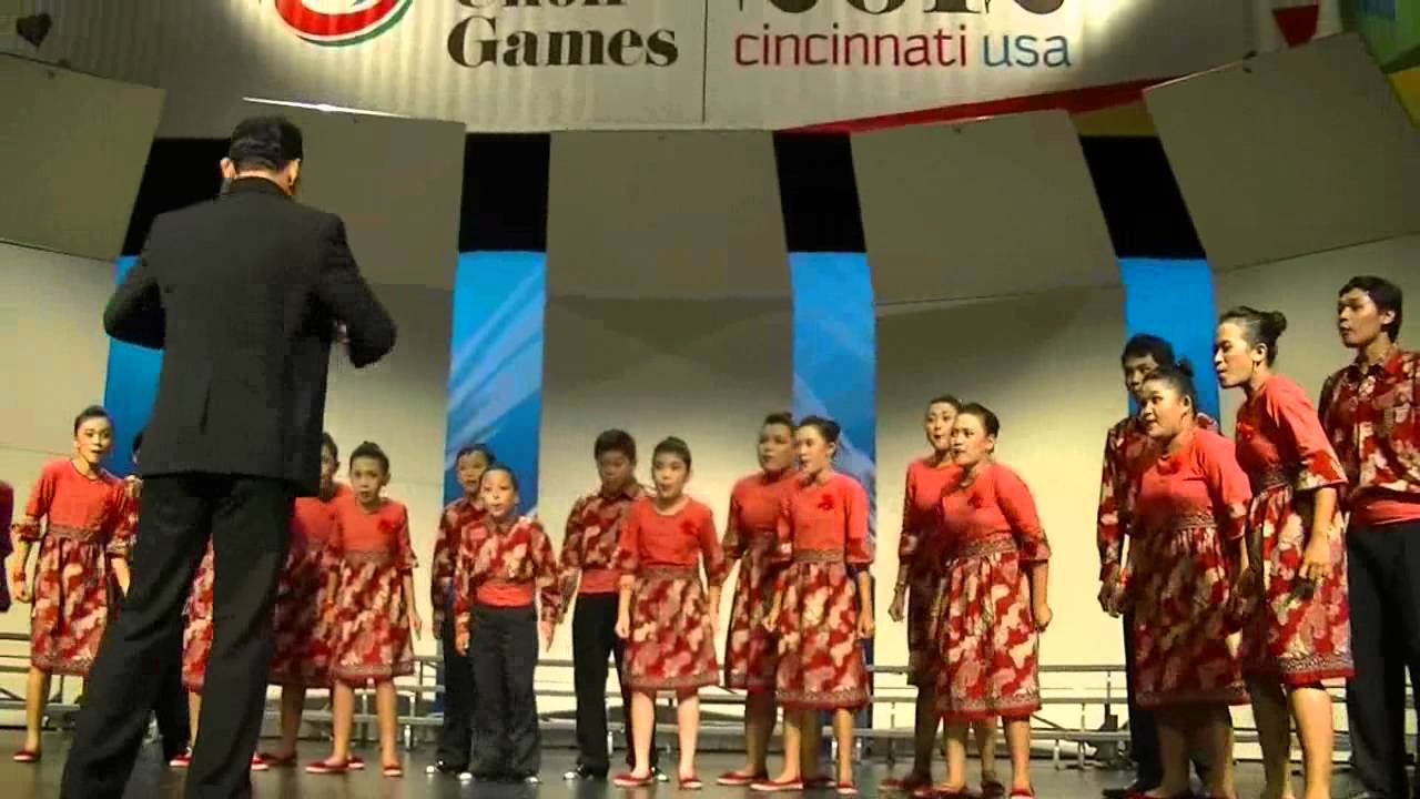 Penampilan di Kategori 2   Children Choir   Toki Tifa dan GUndul Pacul