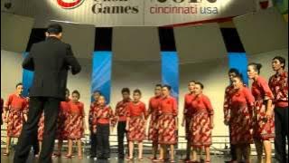 Penampilan di Kategori 2   Children Choir   Toki Tifa dan GUndul Pacul