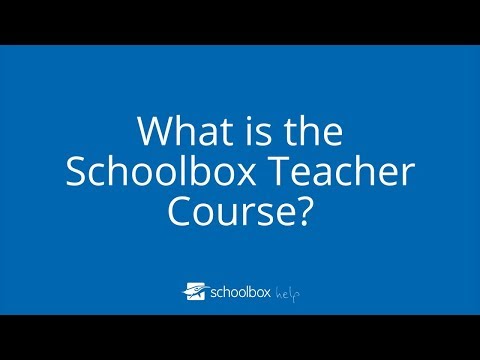 What is the Schoolbox Teacher Course?