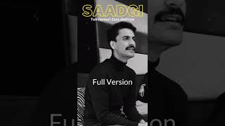 Saadgi Full Version In A Casual Private Gathering - Zeeshan Ali