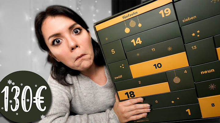 Ich teste einen Adventskalender mit neuen Start Up Produkten!