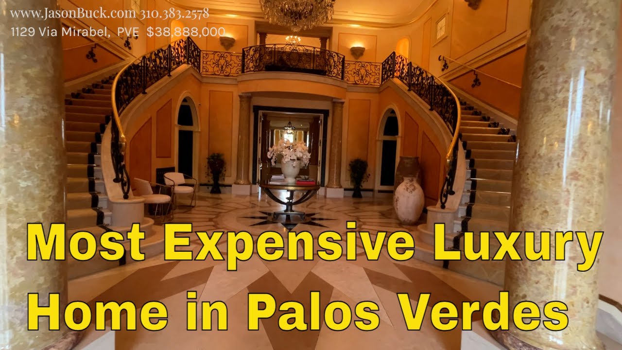 The Most Expensive Luxury Estate in Palos Verdes is at 1129 Via Mirabel